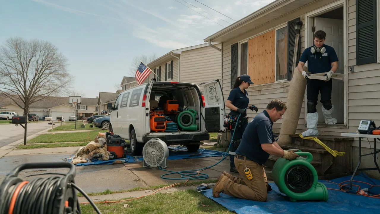 Water Damage Restoration in Ada, OK near me